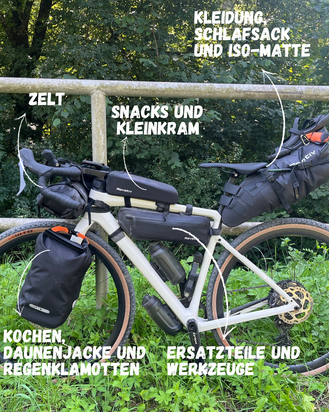 Bike Escapes: Meine Packliste fürs Bikepacking