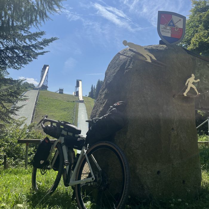 Skispringen auf der schwäbischen Alb